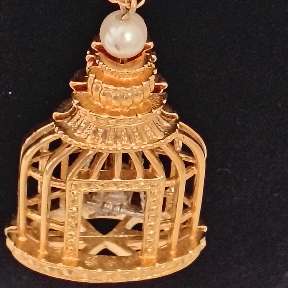 Avon Birdcage Necklace - Picture 5 of 8